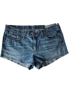 rag & bone Mid-Rise Denim Cut Off Shorts • Size 28